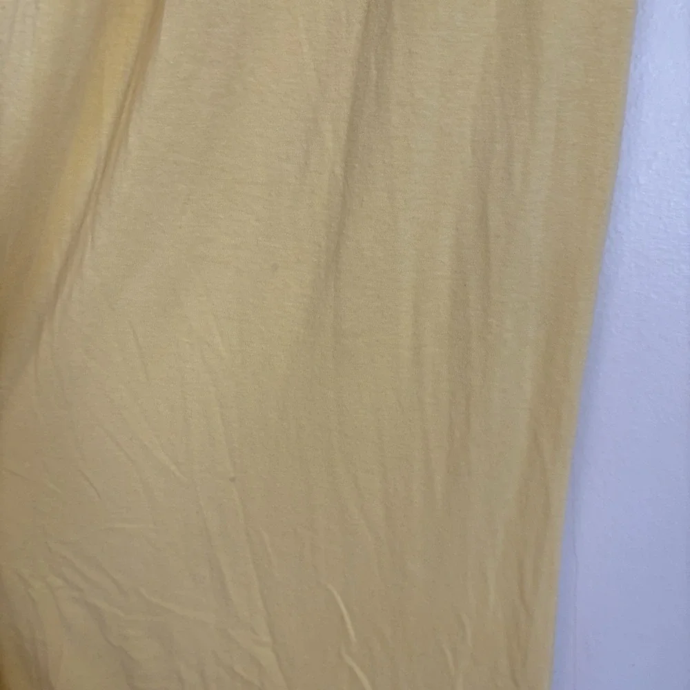 Abercrombie‎ & Fitch Vintage Y2K  Smocked Halter Maxi Dress Beach Butter Yellow